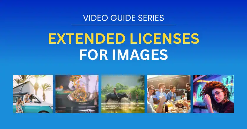 video guide: extended licenses for images