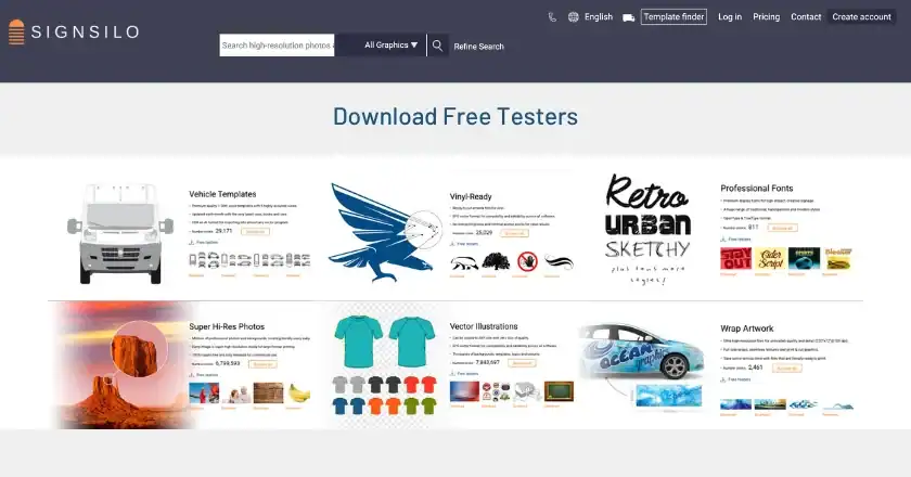 selection of free testers from SignSilo
