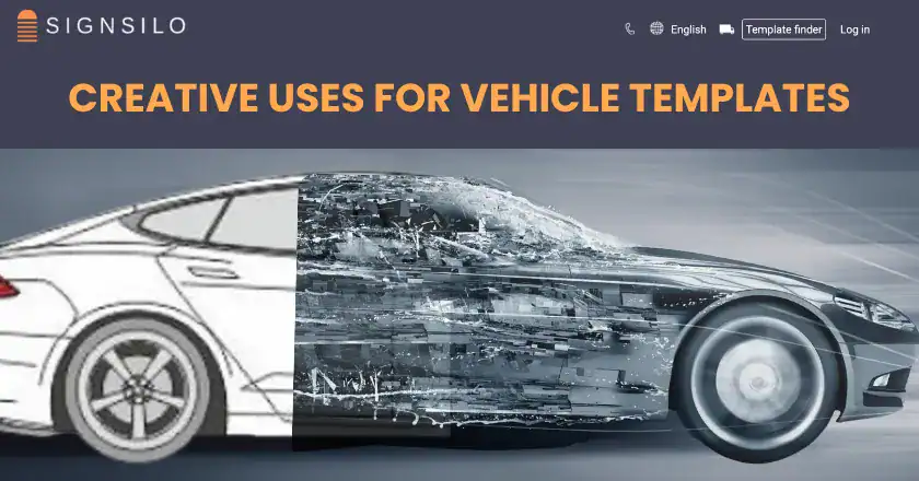 Creative Uses for Vehicle Templates: Beyond Signage with SignSilo's Professional Template Library