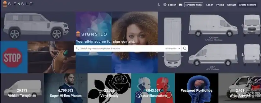 Signsilo website start